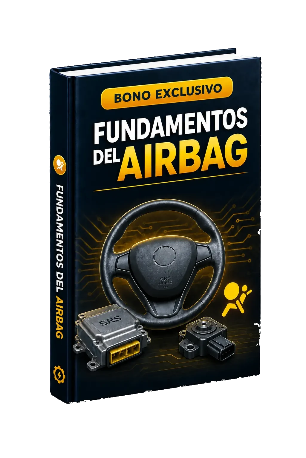 Mockup del bono Fundamentos del Airbag